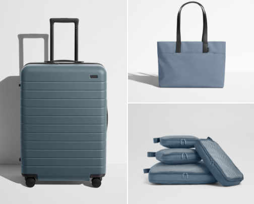 Sleek Monochromatic Luxury Travel cover photo collage