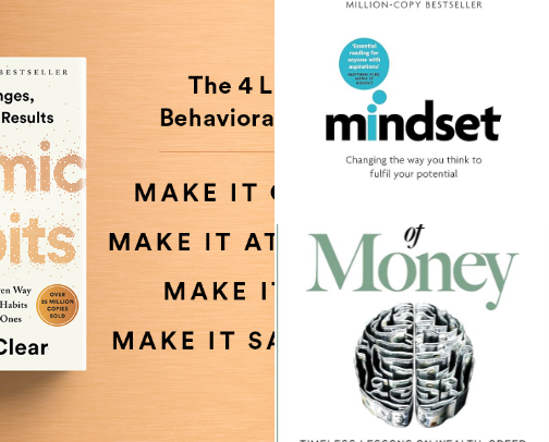 Self-help books I swear by: life-changing reads cover photo collage
