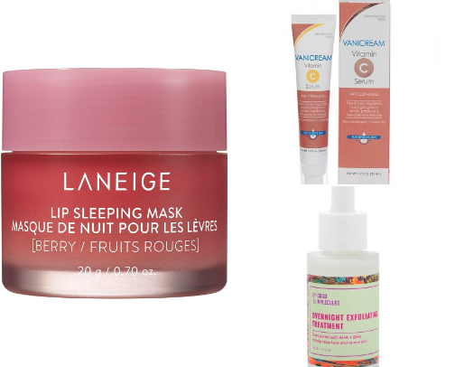 Skincare for busy moms cover photo collage