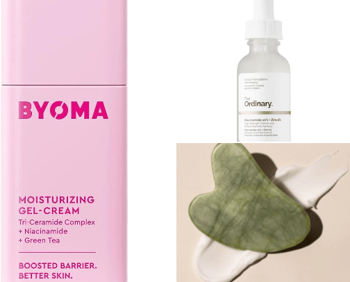Skincare Routine cover photo collage