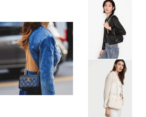 Victoria's Secret Bags cover photo collage