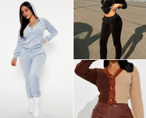 Fashion Nova Winter Fits 🫦 cover photo collage