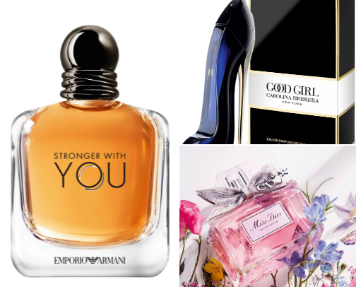 Perfumes to attract attention cover photo collage