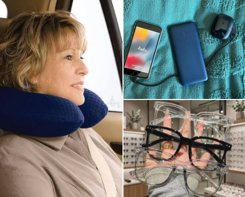 12 Airport Essentials to Survive Long Flights ✈️ cover photo collage
