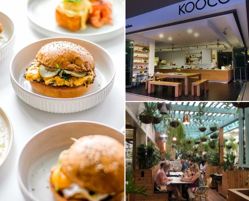 Gold Coast Cafes to work from cover photo collage