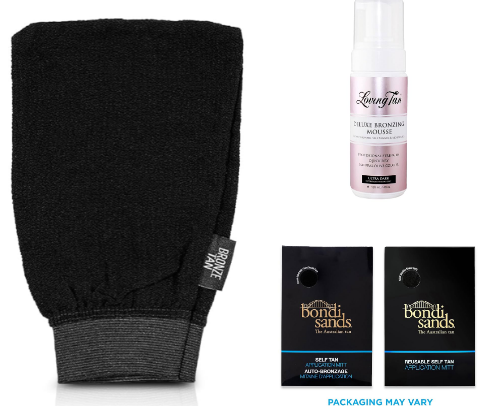 Self-Tan & Glow Essentials cover photo collage