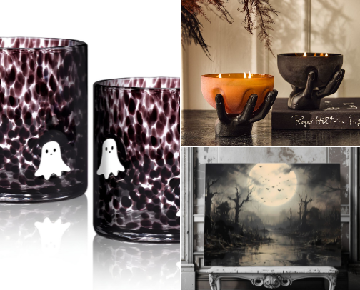 Spooky Chic: Modern Minimalist Halloween Decor & Quiet Luxury Finds 2026 cover photo collage