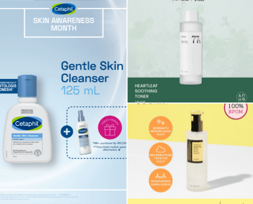 Rekomendasi Produk Daily Skincare cover photo collage