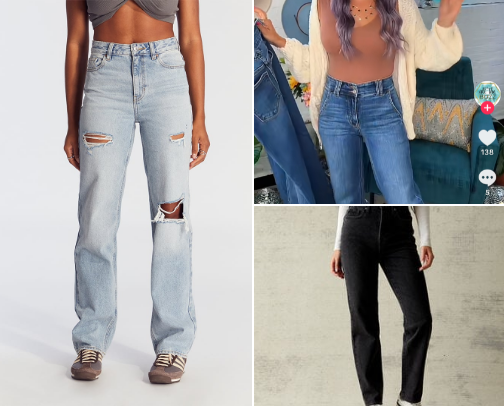Cute 5ft 7 friendly jeans 👖 🎀 cover photo collage
