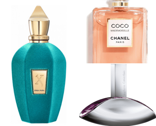 Parfums cover photo collage
