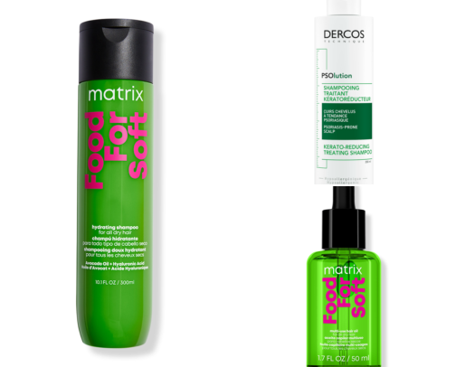 Haircare essentials cover photo collage