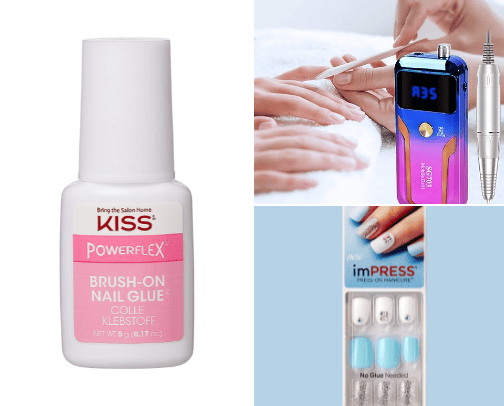 Nails cover photo collage