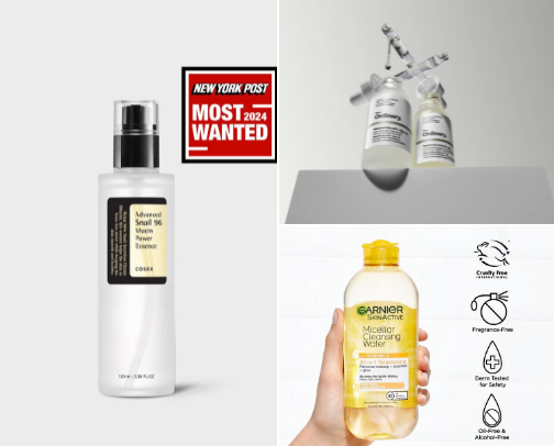 Skincare 🫧 cover photo collage