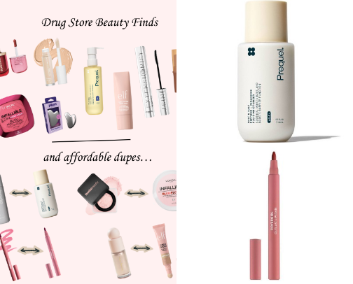 Drugstore Beauty Favorites cover photo collage