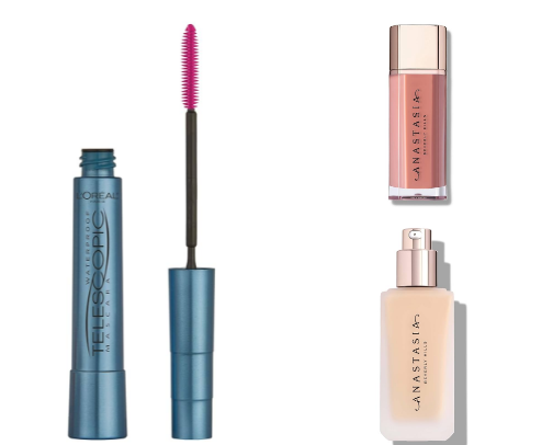 Makeup Bag Essentials for busy woman! cover photo collage