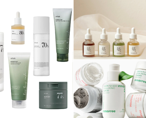 skincare must! cover photo collage