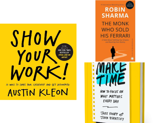 📚 Books That Actually Made Me Better cover photo collage