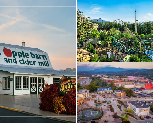 Pigeon Forge Tennessee cover photo collage