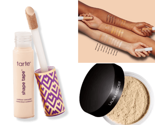 Holy grail makeup products cover photo collage