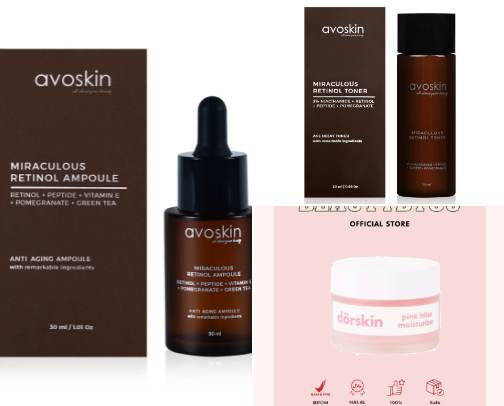 Skincare That Actually Works ✨ cover photo collage