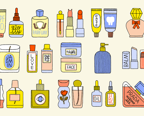 my non makeup beauty favs cover photo collage