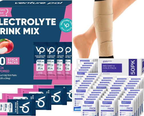 DYSAUTONOMIA ESSENTIALS: PRODUCTS THAT HELP ME NAVIGATE FLARES AND MANAGE SYMPTOMS. cover photo collage