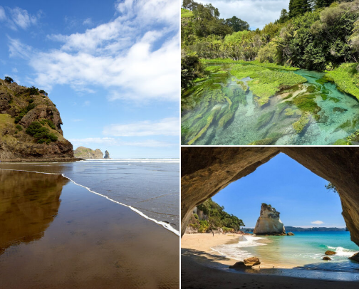 Destinations to Visit in New Zealand (North Island) cover photo collage