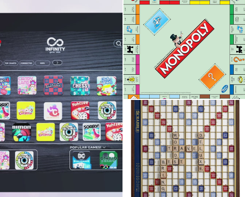 Great  family  games cover photo collage