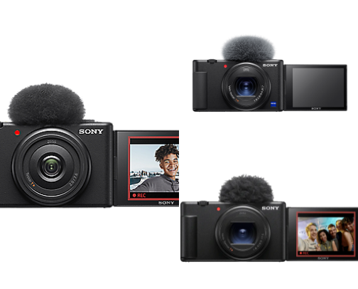 Sony Camera's cover photo collage