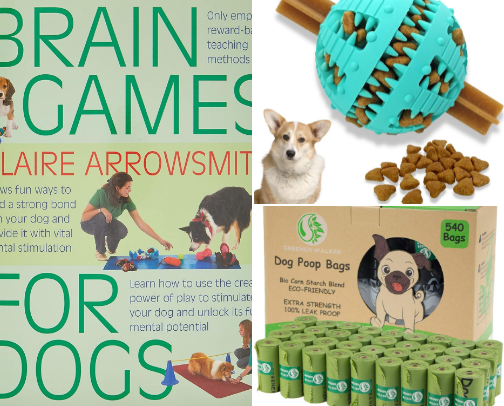 Things my dog would fire me for not buying 🐾😂 cover photo collage