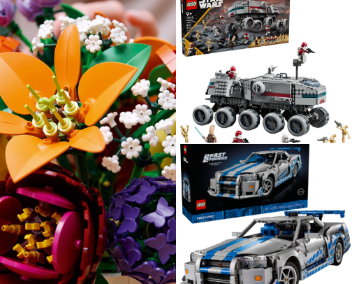 Awesome lego sets cover photo collage