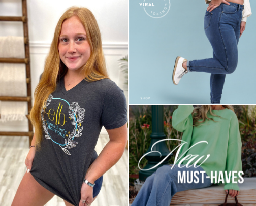 My favorite online Boutiques to shop from. cover photo collage