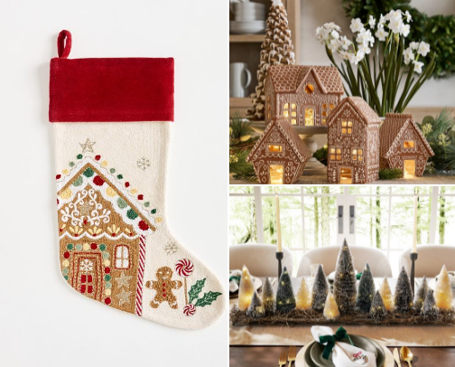 Holiday Decor that I love and can't wait to put in my home cover photo collage