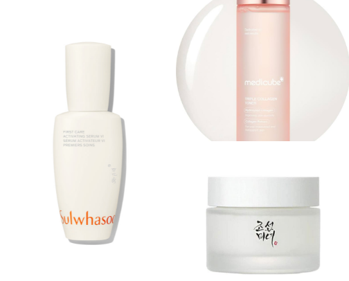 My Korean skincare recommendations cover photo collage