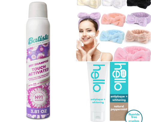 Body Care and Beauty I can't live without cover photo collage