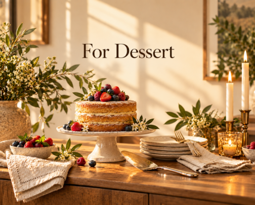 For Dessert cover photo collage
