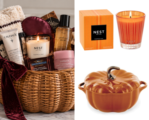 The Boo Basket Edit | Cozy Little Luxuries for Her cover photo collage