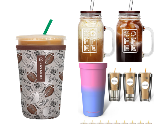 Iced Coffee Favorites cover photo collage