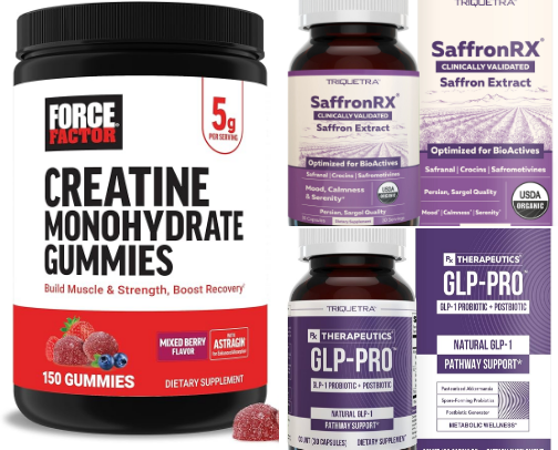Weight Management, mood, muscle bulding/recoverySupplements cover photo collage