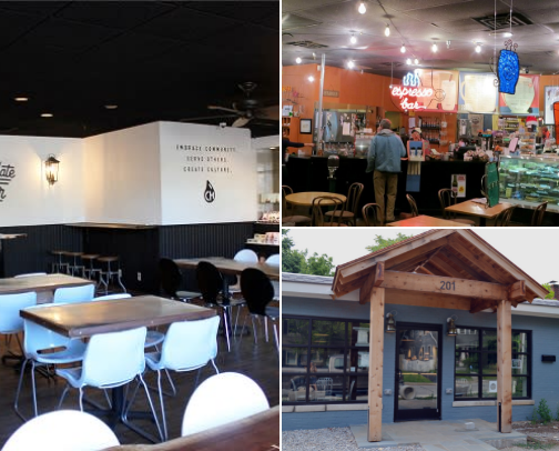 Coffee/Tea Shops and Other Places to Study in Lexington, KY cover photo collage