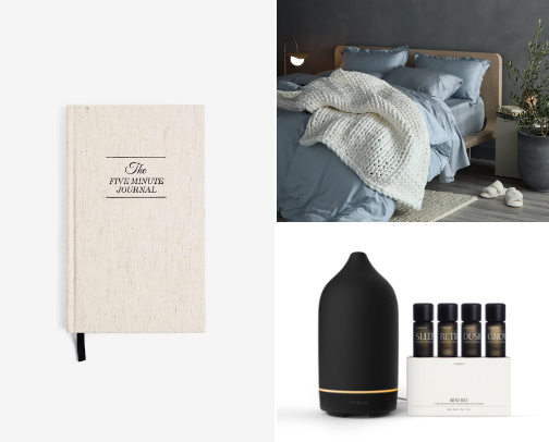 For Reset Days & Cozy Nights In cover photo collage