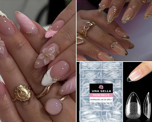 Nails cover photo collage