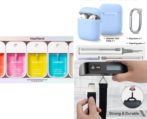 The Best Travel Stocking Stuffers Under $10 cover photo collage