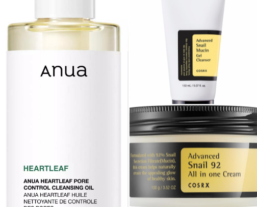 Project: Glow-up skincare edition cover photo collage