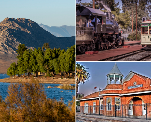 “Best Places to Visit in Perris, California 🌴” cover photo collage