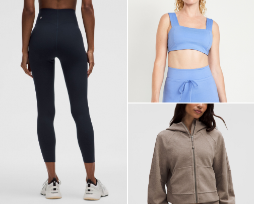 My FAV activewear!! cover photo collage