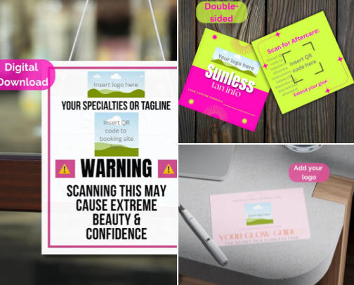 Ways to get your beauty business noticed! cover photo collage
