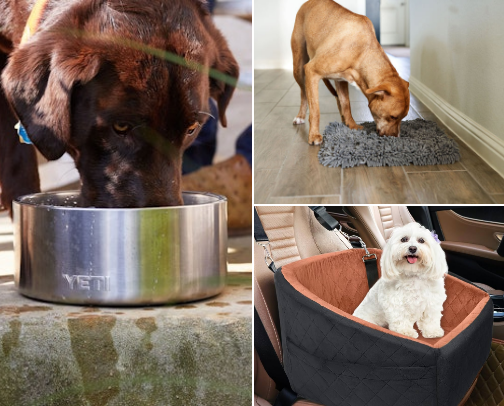 My dog must haves - pet parent approved 🐾 cover photo collage