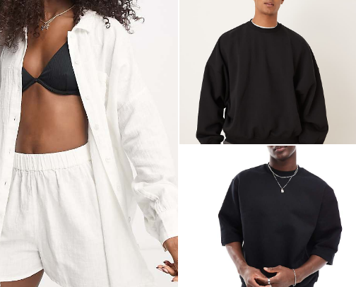 Affordable outfit idea  for college cover photo collage