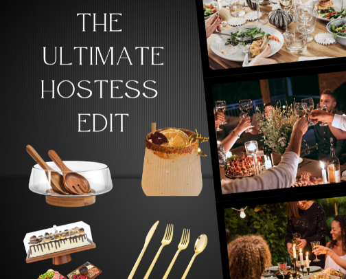 The Ultimate Hostess Edit! cover photo collage